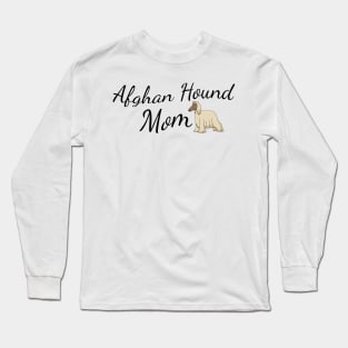 Afghan Hound Mom Long Sleeve T-Shirt
